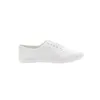 Dek Uni Leinen Turnschuhe zum Schnüren, Weiß DF884 (43 EU) Produktbild-Vorschau 3