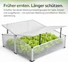 Frühbeet mit Doppeldach Gewächshaus Treibhaus Alu Produktbild-Vorschau 2