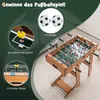 Baby-foot pliable avec poignée ergonomique, 33 x 36 x 109 Voir les images du produit 4