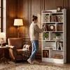 Bücherregal Bücherschrank 6 Fach Standregal, 24 x 80 x 170 Produktbild-Vorschau 4