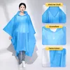 2 Stück Regenponcho Transparent Wasserdichte Regenmantel, Produktbild-Vorschau 8