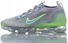 Nike Air VaporMax 2021 FK Particle Grey Liquid Lime - EU Produktbild-Vorschau 7