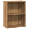 vidaXL Bücherregal Artisan-Eiche 60x30x77 cm Holzwerkstoff Produktbild-Vorschau 1