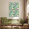 MuchoWow® Poster Blatt - Flamingo - Tropisch 80x120 cm - Produktbild-Vorschau 3