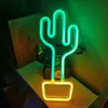 Néon LED décoratif vert cactus Voir les images du produit 2