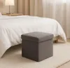 Pufa Ze Schowkiem Siedzisko Tapicerowana Sztruks Elegancka Podgląd zdjęcia produktu 11