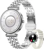 Elegante Smartwatch Damen mit Telefonfunktion 2026 Silber Produktbild-Vorschau 1