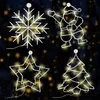com-four® 4x LED kerstverlichting XL - Raamlichtslinger Productafbeelding-voorbeeld 1