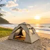 Tenda da campeggio Relaxdays, per 3-4 persone, montaggio Anteprima dell’immagine prodotto 2