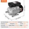 VEVOR 2,2 kW elektromotor 2800 ot/min, střídavý proud Náhled obrázku produktu 7