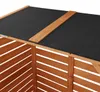 Lendo Online Abri à Bûches Extérieur 118×59×158 Bois Marron Voir les images du produit 8
