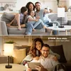 2x Lampe de chevet à intensité variable Led Blanc, Moderne Voir les images du produit 5