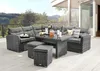 Destiny Eckgruppe SANTA PONSA mit Tisch 140x80x66 cm, grau Produktbild-Vorschau 1