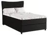 Boxspringbett, 120cm x 200cm, Grau, mit Bettkasten, Produktbild-Vorschau 2