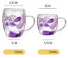 Doppelwandiger Kaffeebecher aus Glas, 250/350 ml, Tasse im Produktbild-Vorschau 6