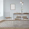 ML-Design 5-teilig Essgruppe, Esstisch mit 4 Stühlen, Produktbild-Vorschau 10