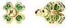 SWAROVSKI Damen Ohrstecker Glücksklee Grün IDYLLIA 5666236 Produktbild-Vorschau 4