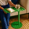 Balkónový stolík "Nastätten" kov 50 x 50 x 38 cm jablkovo Náhľad obrázku produktu 2