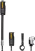 A set of DeWALT power tool accessories, including a flexible shaft extension, an angled drill bit holder, and a right-angle drill adapter, are displayed against a white background. Náhled obrázku produktu