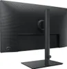 The back of a black Samsung monitor on a white background. Produktbild-Vorschau