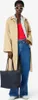 LACOSTE LARGE COATED CANVAS TOTE Blau Produktbild-Vorschau 4