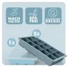 Blumtal Eiswürfelformen Silikon 3er Set - 15er Produktbild-Vorschau 2