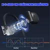 Exploded view of a headphone with sound waves and text overlay. Produktbild-Vorschau
