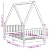 The Living Store Kinderbett 80x160 cm Massivholz Kiefer Produktbild-Vorschau 9