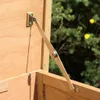 Kerbl Clapier pour rongeurs Buddy 116x52x82 cm Bois lasuré Voir les images du produit 4
