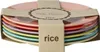 Set di 6 piatti da torta in melamina Rice - Multicolore: un Anteprima dell’immagine prodotto 1