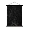 MuchoWow® Textilposter Schwarz - Weiß - Höhle - Stein - Produktbild-Vorschau 1