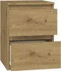 Nachttisch Nachtschrank mit 2 Schubladen Beistelltisch Produktbild-Vorschau 5