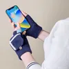 Muffole telefoniche invernali per donna/bambino - Nero Anteprima dell’immagine prodotto 8