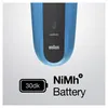 Braun Serie 3 - 310BT nero/blu Anteprima dell’immagine prodotto 5