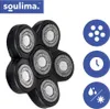 Soulima 26423 Rasoir et tondeuse rotatifs 7 en 1, noir Voir les images du produit 19