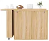 Bartisch 360° drehbar, 6 Schubladen, PE Rattan Türen, Produktbild-Vorschau 8