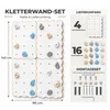 MAMOI® Indoor-Kletterwand mit Griffen, 4 Module, moderne Produktbild-Vorschau 4