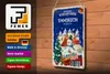 Blechschild Weihnachtsgrüße EMMERICH AM RHEIN 20x30cm Produktbild-Vorschau 3