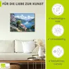 ARTland Leinwandbild Urlaubsaussicht Größe: 40x30 cm Produktbild-Vorschau 2