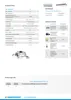 A technical data sheet and accessories list for a Sauermann product, with an illustration of the product. Produktbild-Vorschau
