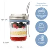 Kilner To Go ontbijtbeker, 0,35 liter, beker met brede Productafbeelding-voorbeeld 4