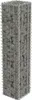 Gabionenwand mit Abdeckung Verzinkter Stahl 20×20×100 cm Produktbild-Vorschau 3