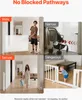 VEVOR Barrière bébé rétractable Barrière chien extensible à Voir les images du produit 6