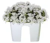CROWN DCRO600 Blumentopf mit Geländer | Weiß Produktbild-Vorschau 28
