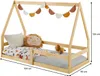 Hausbett LUSIA Kinderbett in Hausform, 80 x 160 cm, natur, Produktbild-Vorschau 8