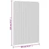 vidaXL Magnetyczna moskitiera do okien biała 80x120 cm Podgląd zdjęcia produktu 8