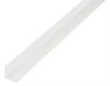 Alberts Winkelprofil | Kunststoff, weiß | 1000 x 30 x 30 mm Produktbild-Vorschau 1