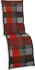 GO-DE Relax-Auflage 170 x 50 x 7 cm, rot kariert Produktbild-Vorschau 1