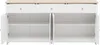 UnboxG Sideboard mit 4 Türen und 3 Schubladen, Weiß & Produktbild-Vorschau 13