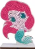 A diamond painting craft kit of a mermaid character. Voir les images du produit